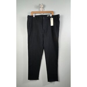 OUTERKNOWN Men's Pants 38 Organic Cotton Flat Front Mid Rise Button Fly